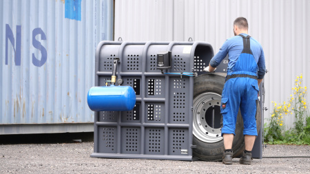 Клеть для накачки грузовых колес 46TC12