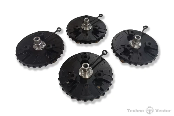 Комплект магнитных колесных адаптеров 166 00 000