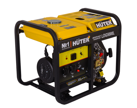 Электрогенератор дизельный Huter LDG 5000L