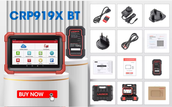 Сканер диагностический Launch CRP919X BT (онлайн)